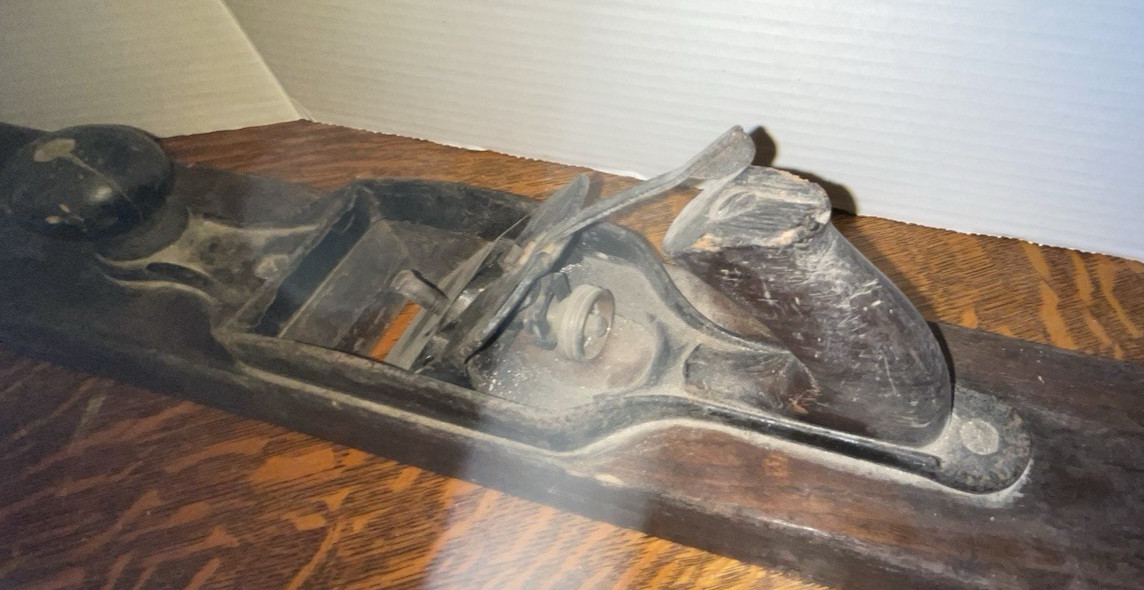 28" ANTIQUE~ STANLEY PLANE~GL CONARD XL #33~ MISSING BLADE