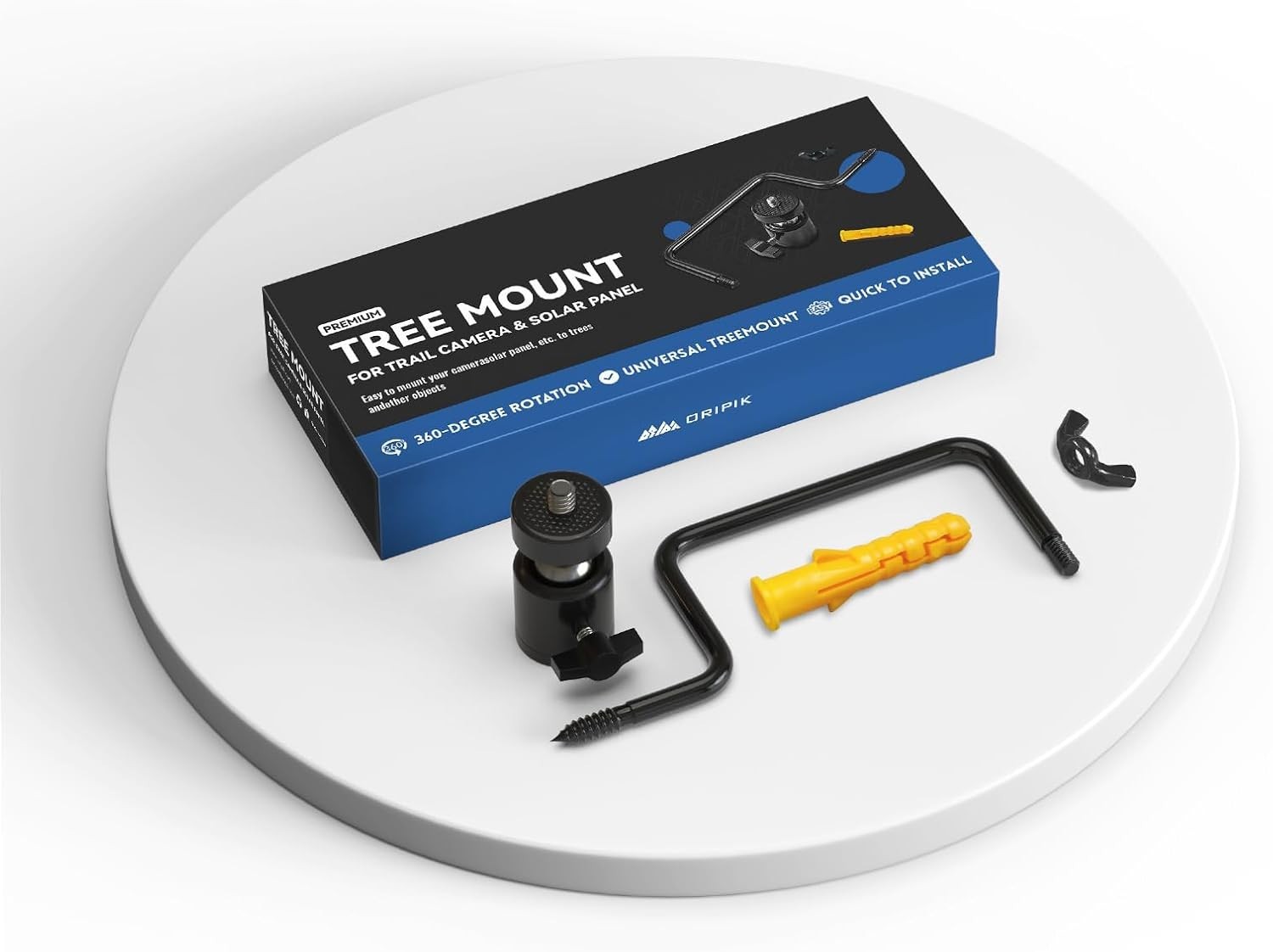 Trail Camera Tree Mount 360° Adjustable Robust Outdoor Game Cam Holder