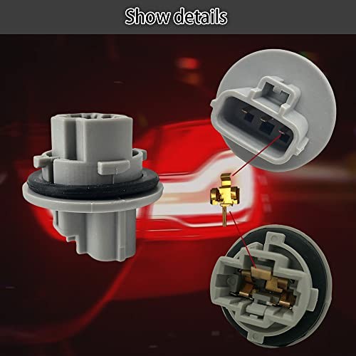 Turn Signal Bulb Socket Plug for Toyota Front 2 Pcs