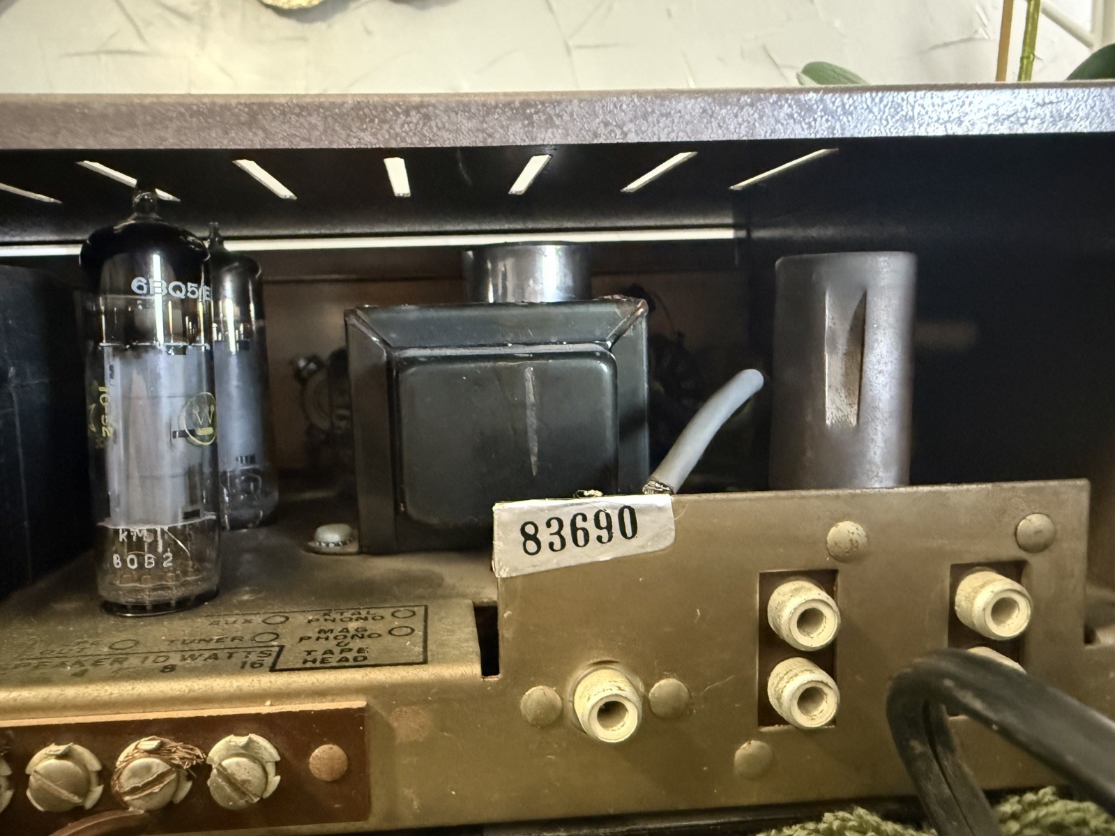 Grommes Model LJ-8 tube amps