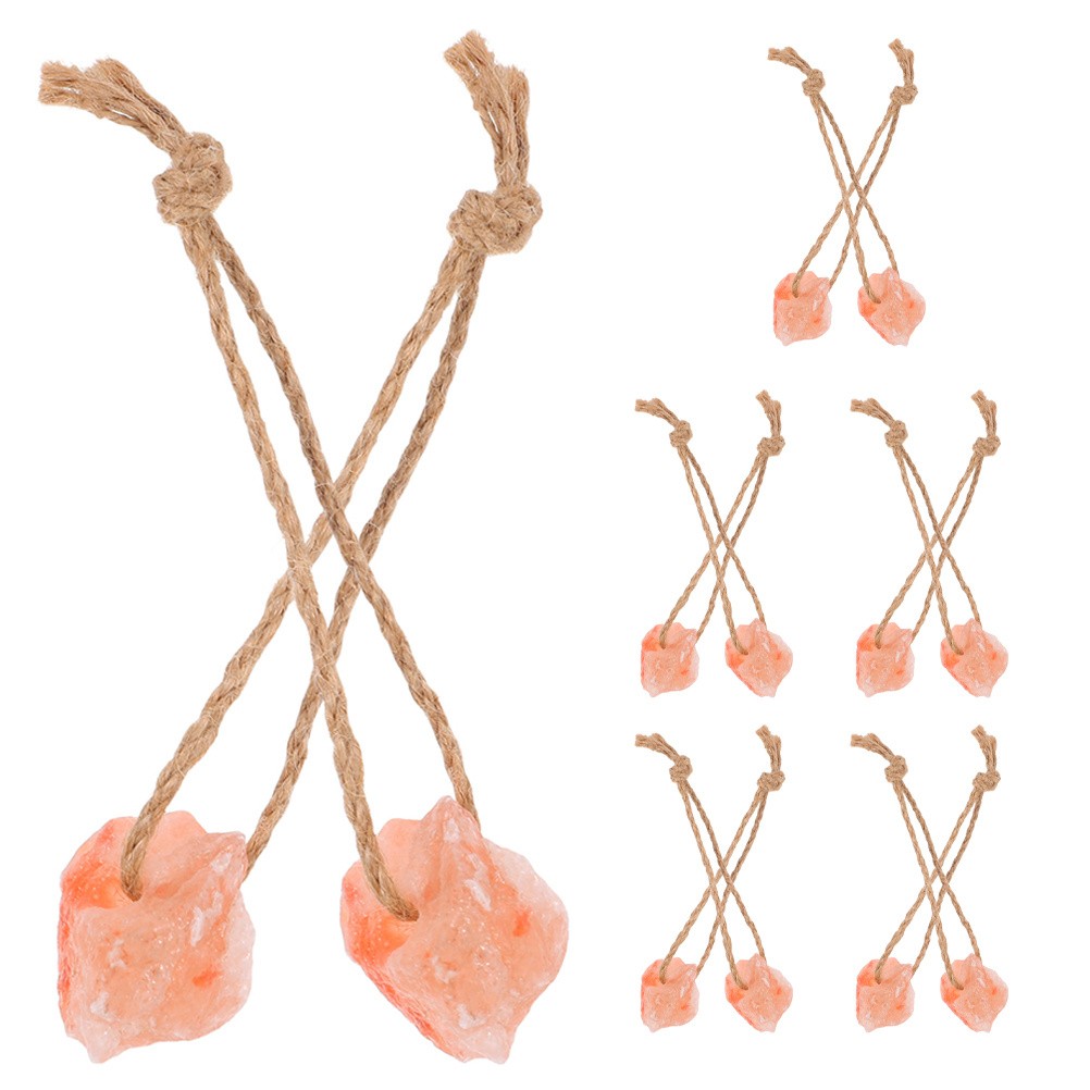12 Pcs Alpaca Chew Toys Salt Horse Lick Rope Cattle Mineral Block
