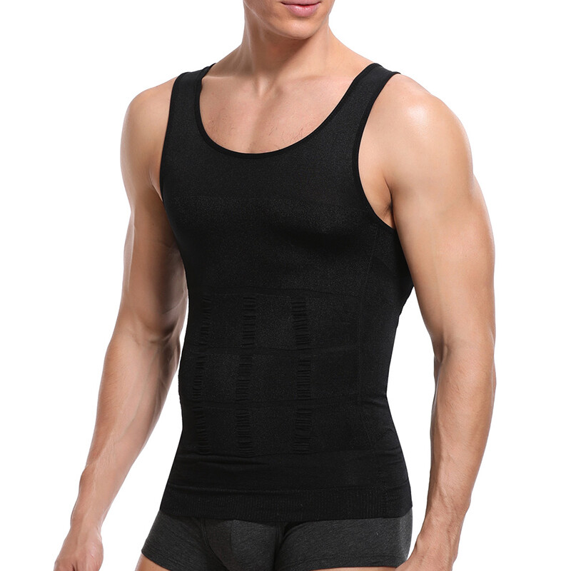 Men Gynecomastia Compression Shaper Slimming Vest Compression Tank Top Underhirt