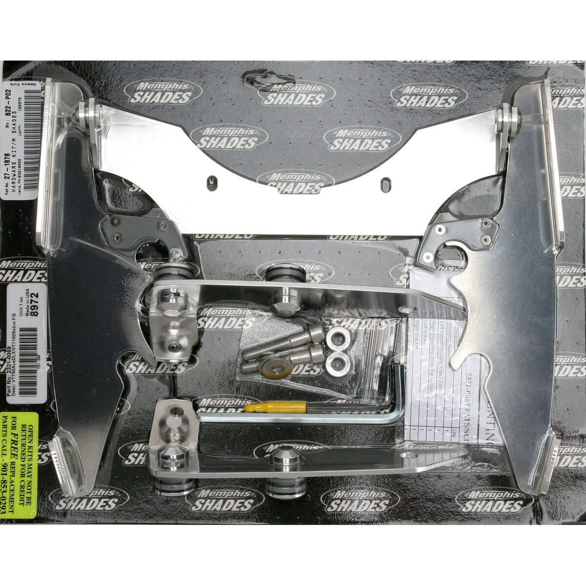 Memphis Shades No-Tool Trigger-Lock Hardware Kit - MEM8972