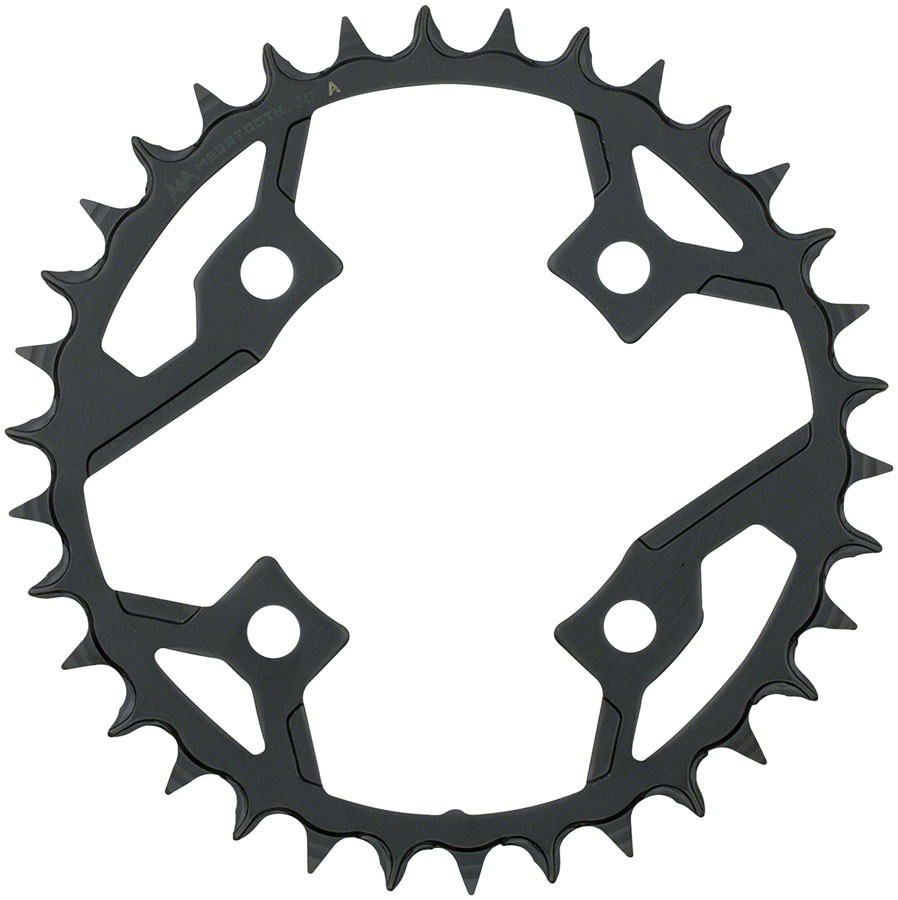 FSA Gamma Pro Megatooth Replacement Chainring 34t, 82mm Black