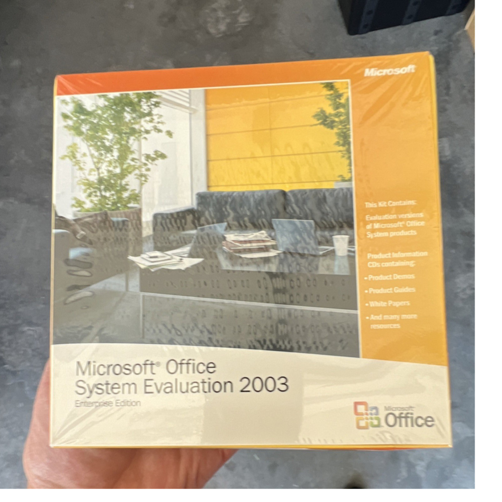 Microsoft Office System Evaluation 2003 Enterprise Edition Evaluation sealed