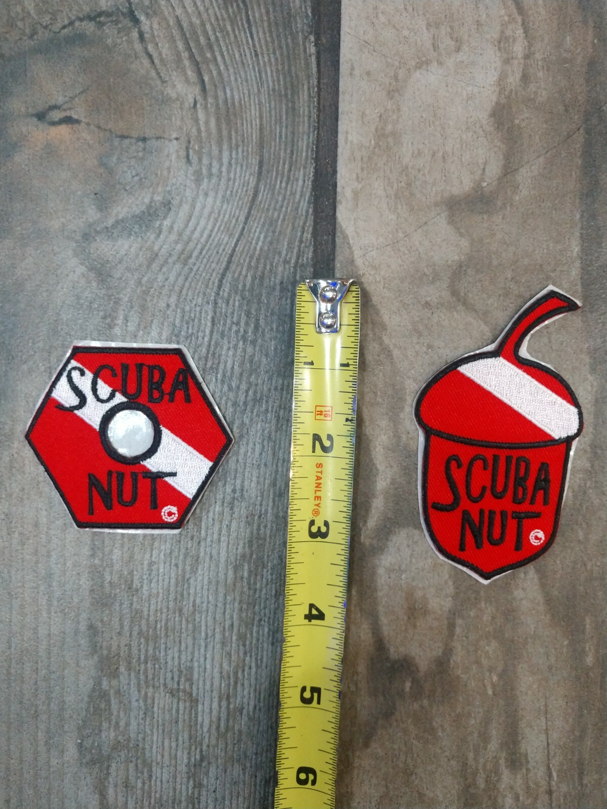 Scuba Diving Patches, Scuba Nut Dive Patch, Fun Gift