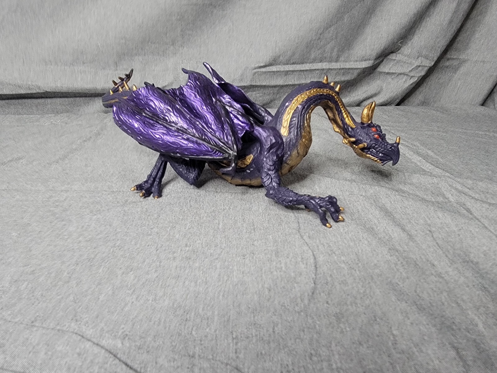 Safari Ltd Purple Dragon Fantasy Toy Figures Midnight Moon Mythical Rubber