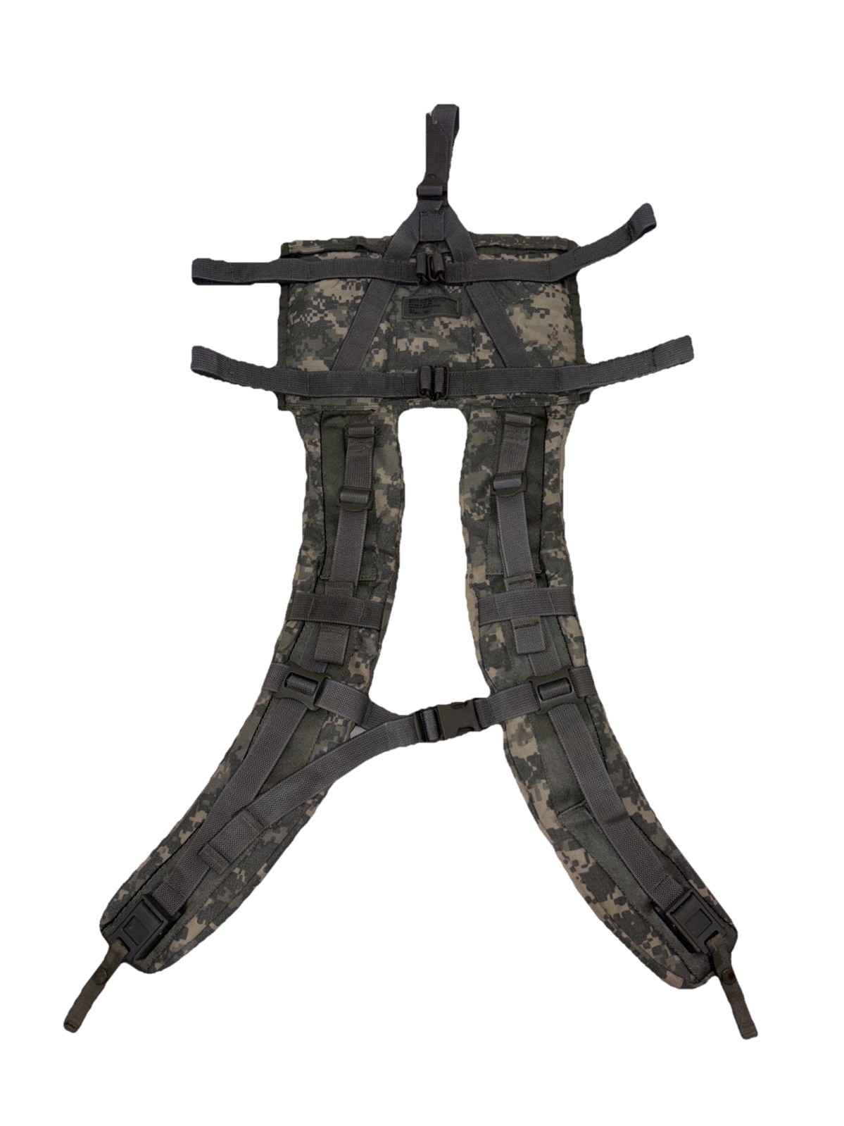 USGI MOLLE II Large Rucksack Shoulder Straps (FRAME) ACU UCP Digital Camo