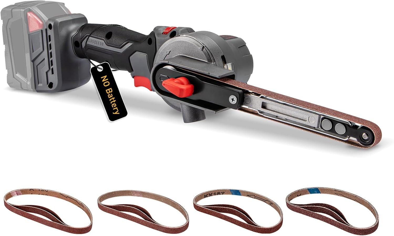 Brushless Cordless Detail Belt Sander Compatible W/ Milwaukee M18 Battery