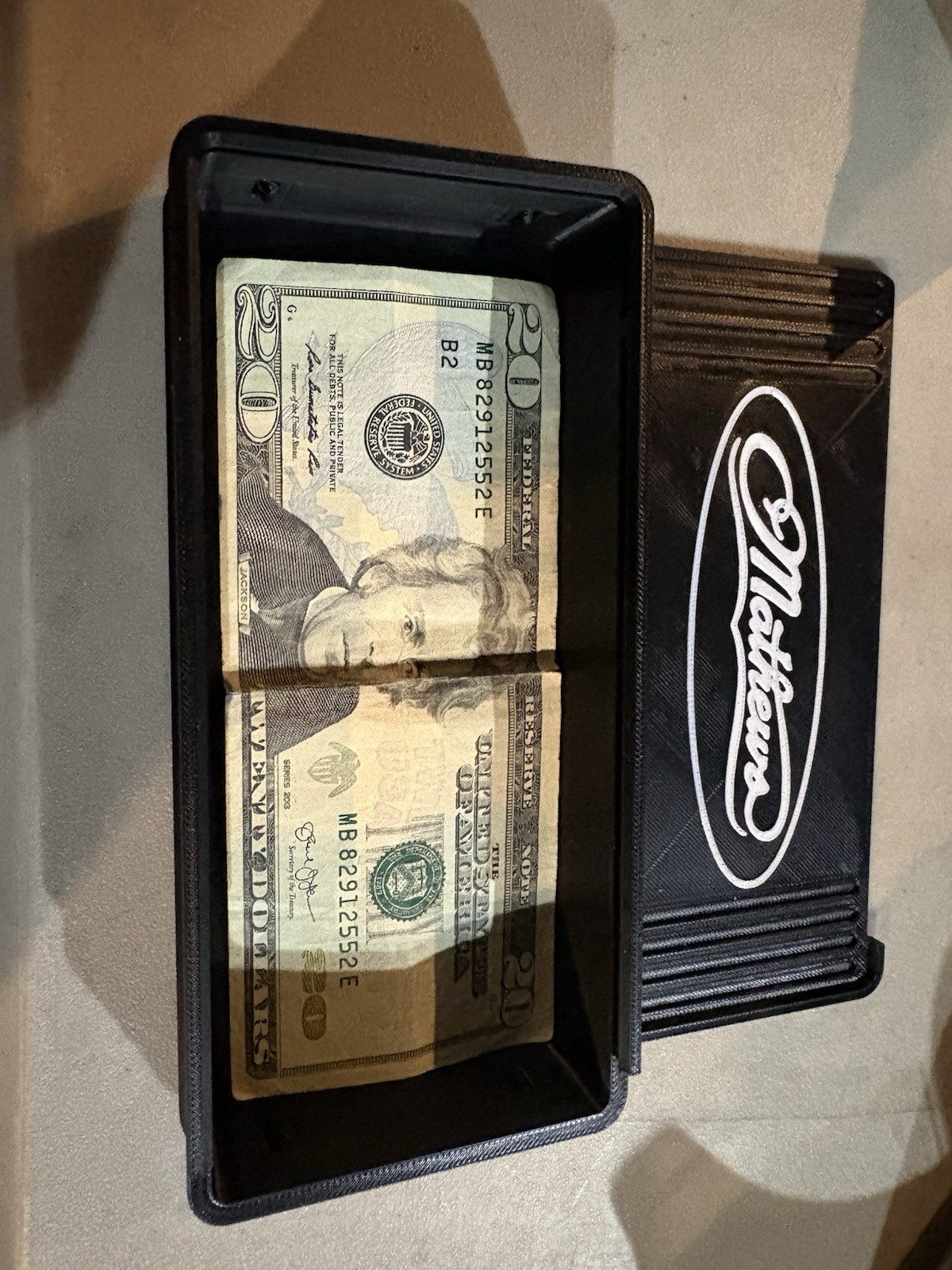 Mathew’s Archery Cash Box 3d Printed