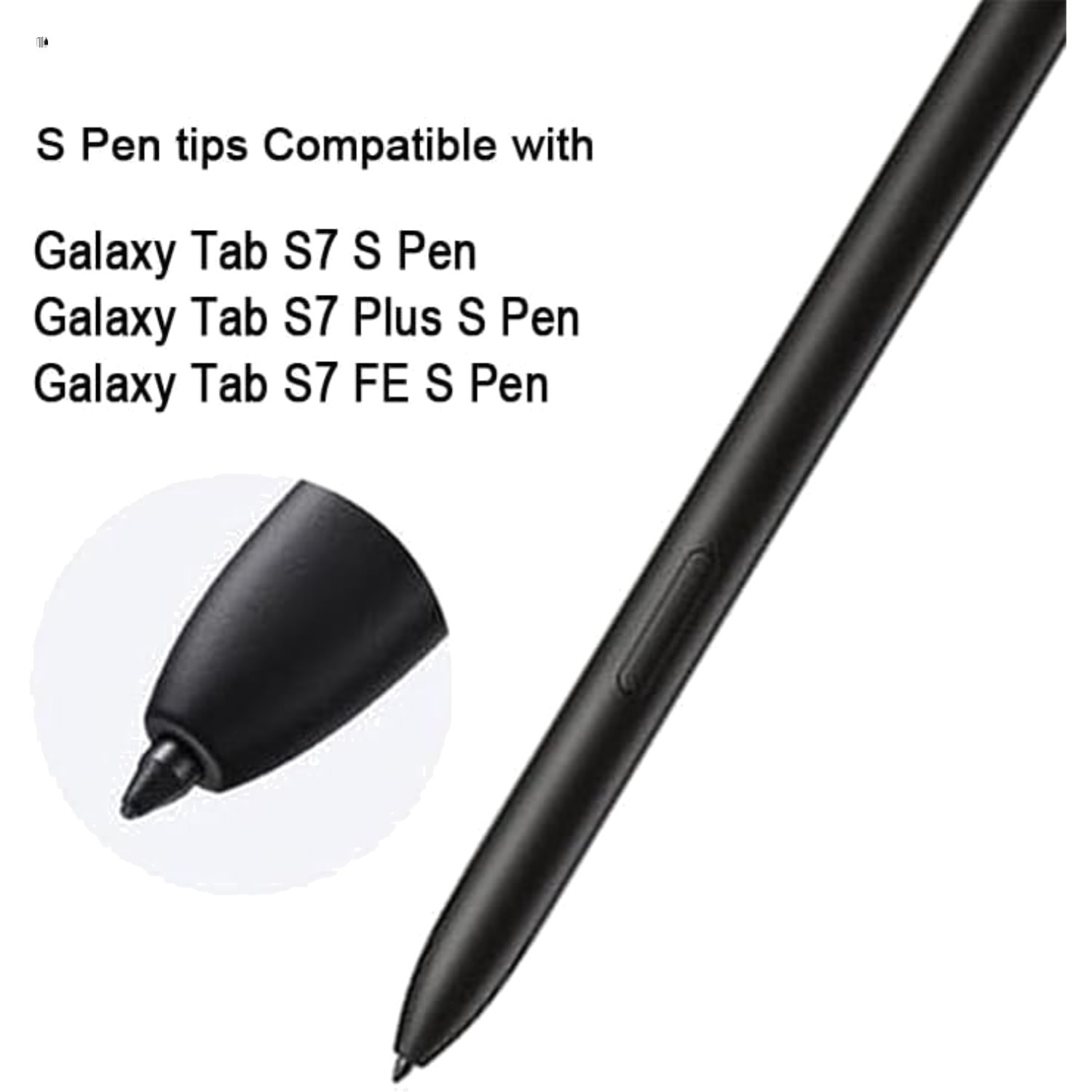 5 PCS Galaxy Tab S7 S Pen Soft Tips/Nibs Compatible with Galaxy Tab S7 / Tab ...