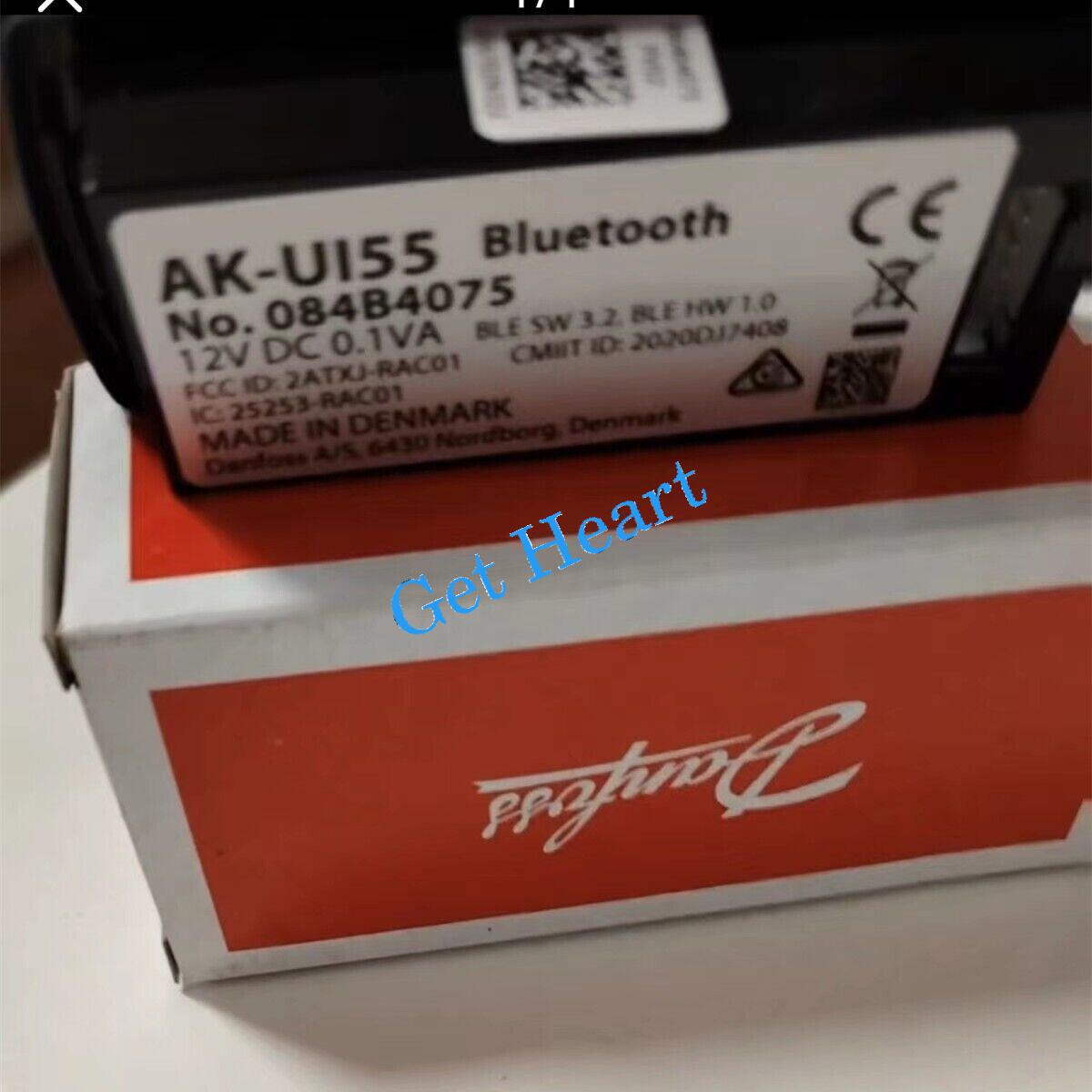 1PC Danfoss AK-UI55 084B4075 Temperature Display FedEx or DHL or UPS