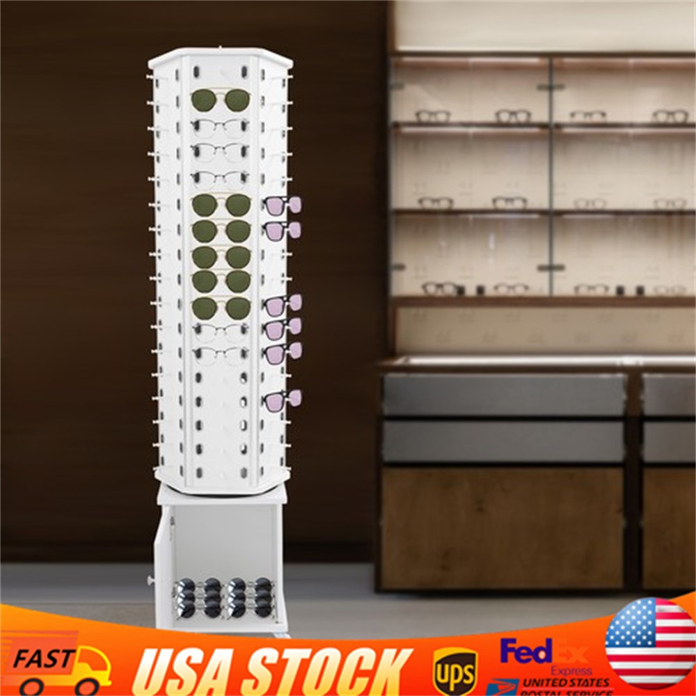 Sunglasses Display Stand Floor-standing For 102 Eyeglass Holder Sunglass Rack