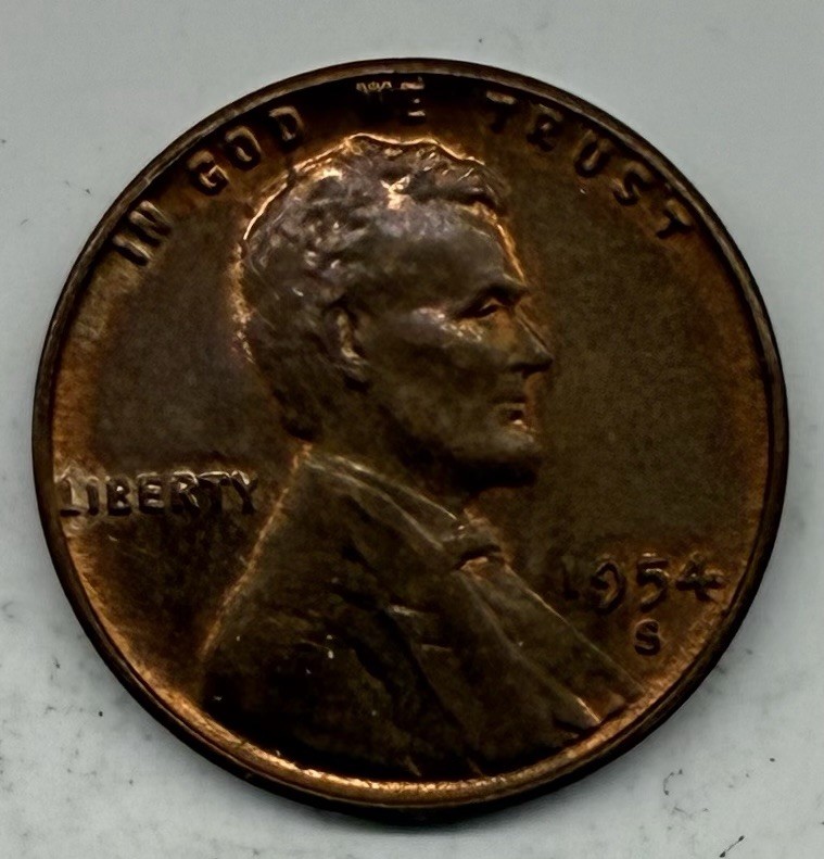 1954-S - Lincoln Wheat Cent - Good Or Better