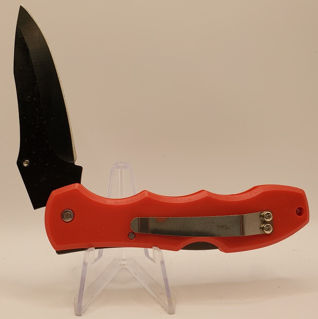FROST CUTLERY FIREFIGHTERS FOLDING LOCKBACK KNIFE 18-657FF