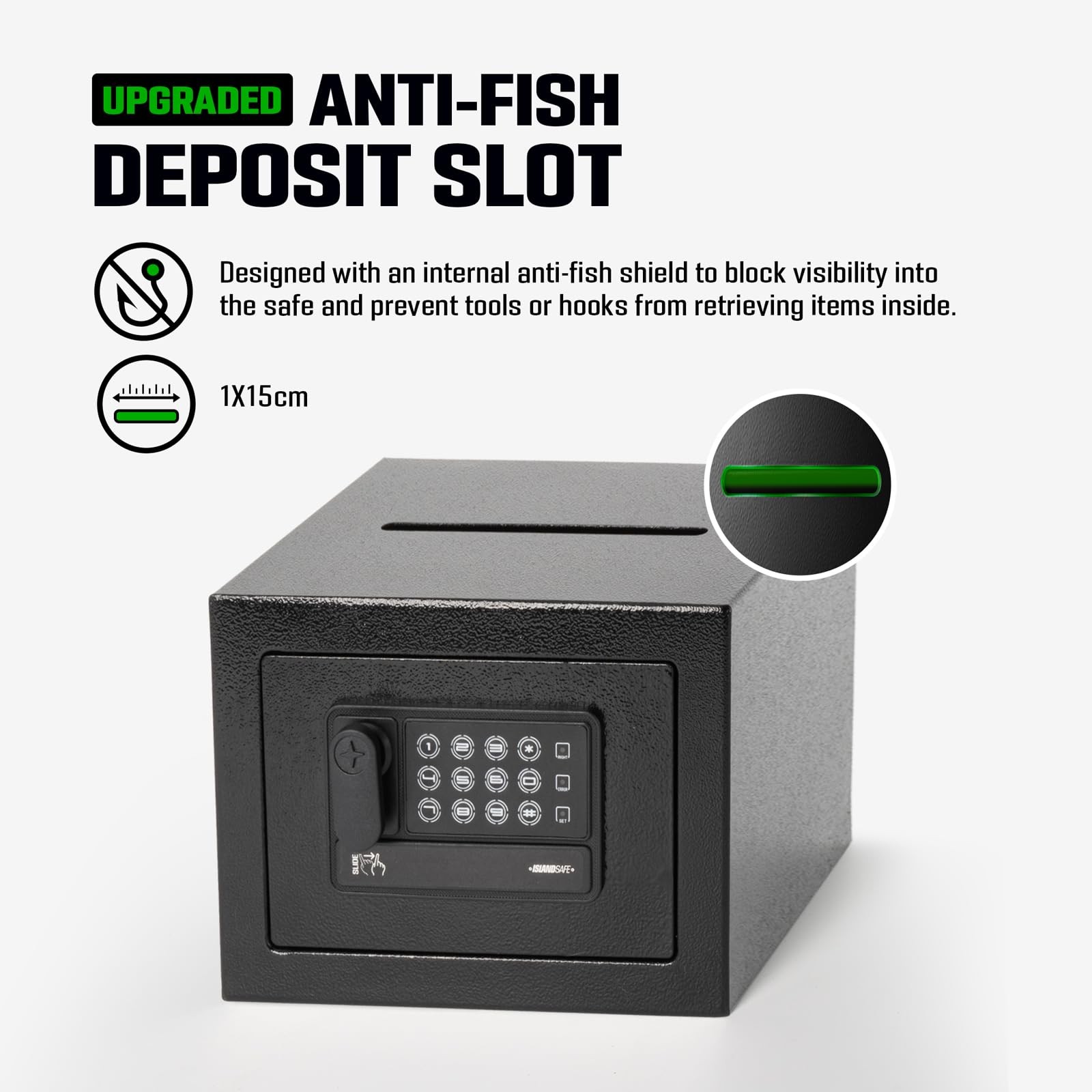Mini Personal Electronic Safe Box - Small Security Box with Digital Keypad & ...