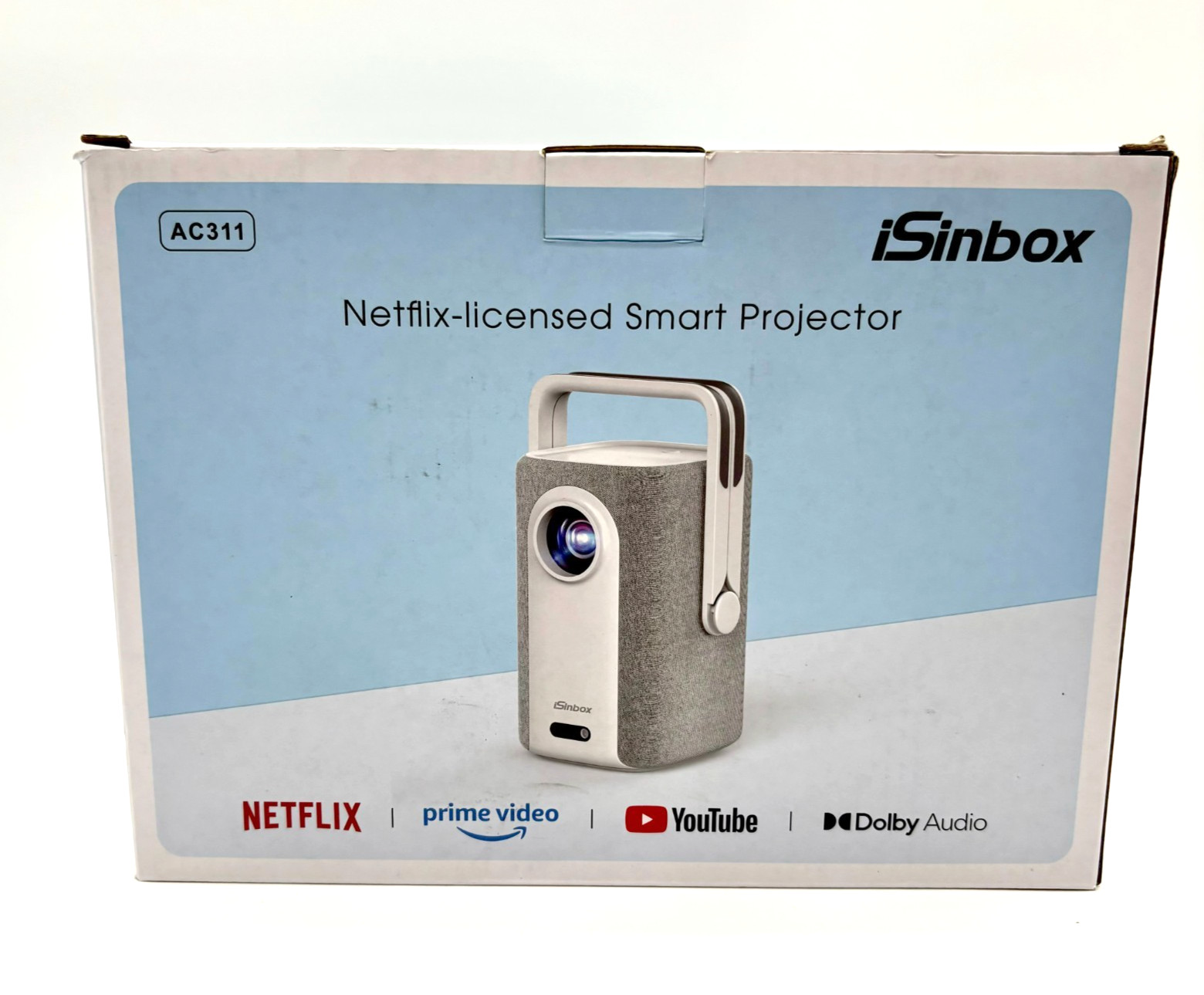 iSinbox Netflix Licensed Smart Projector 65W 1920x1080p Model AC311