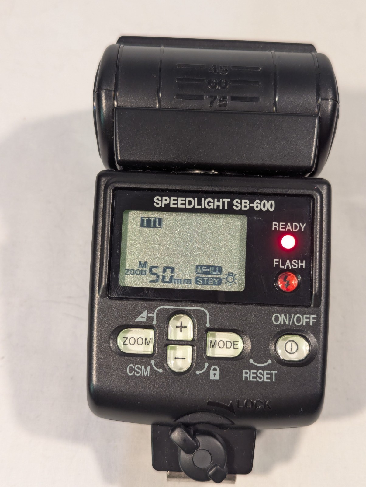 Nikon Speedlight SB-600 Shoe Mount Flash - Tested And Working