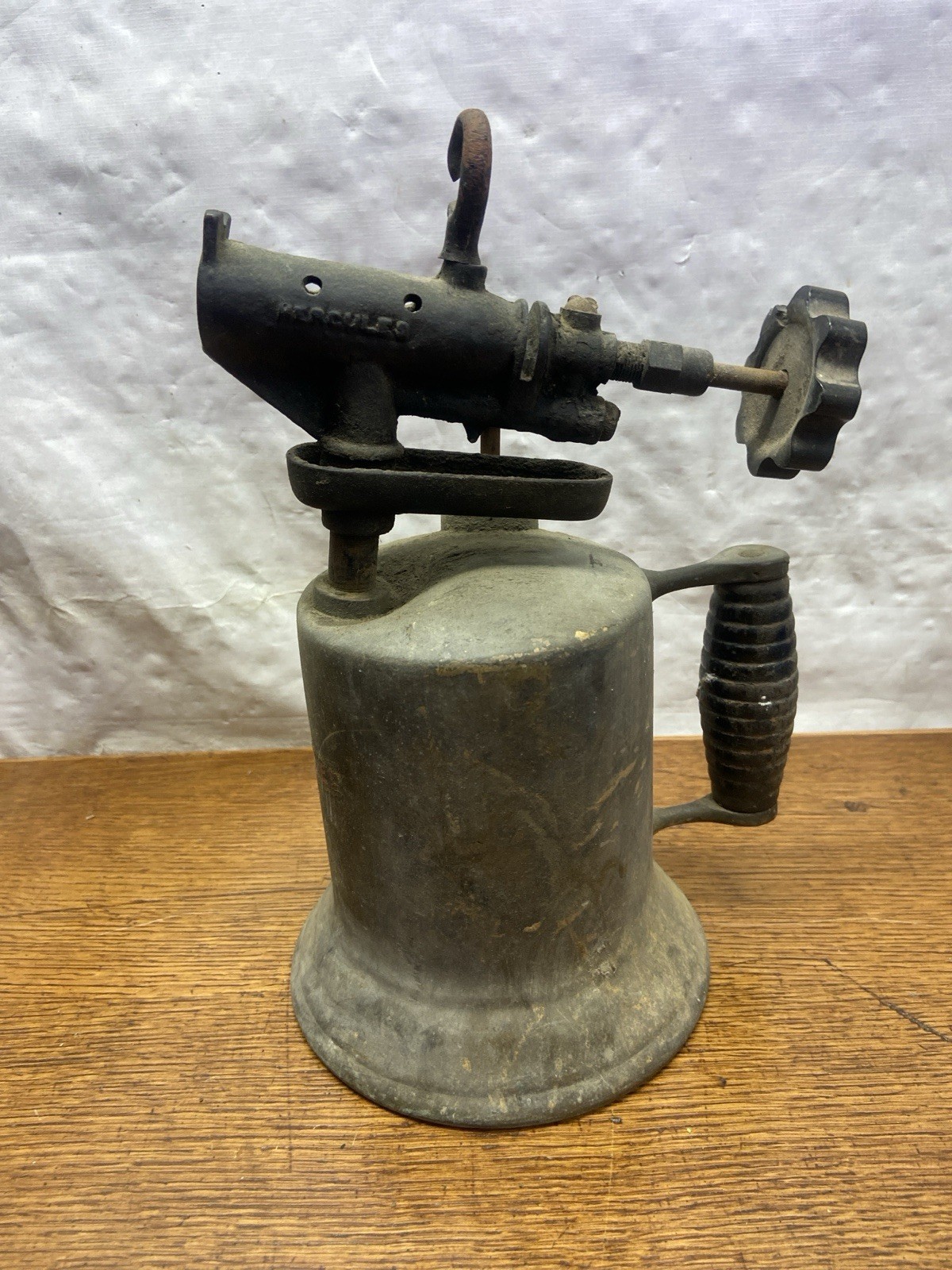Hercules Blow Torch Brass VTG Gasoline Welding Soldering Gas Antique Steampunk