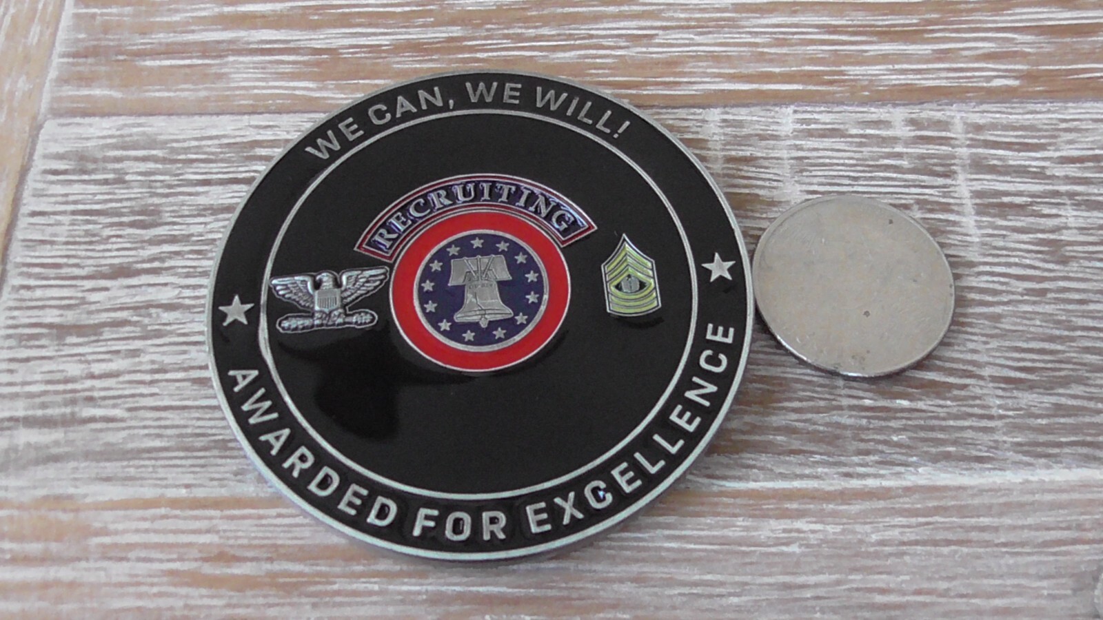 US Army 6th Recruiting Brigade OUTRIDERS Commanders Challenge Coin #692Y