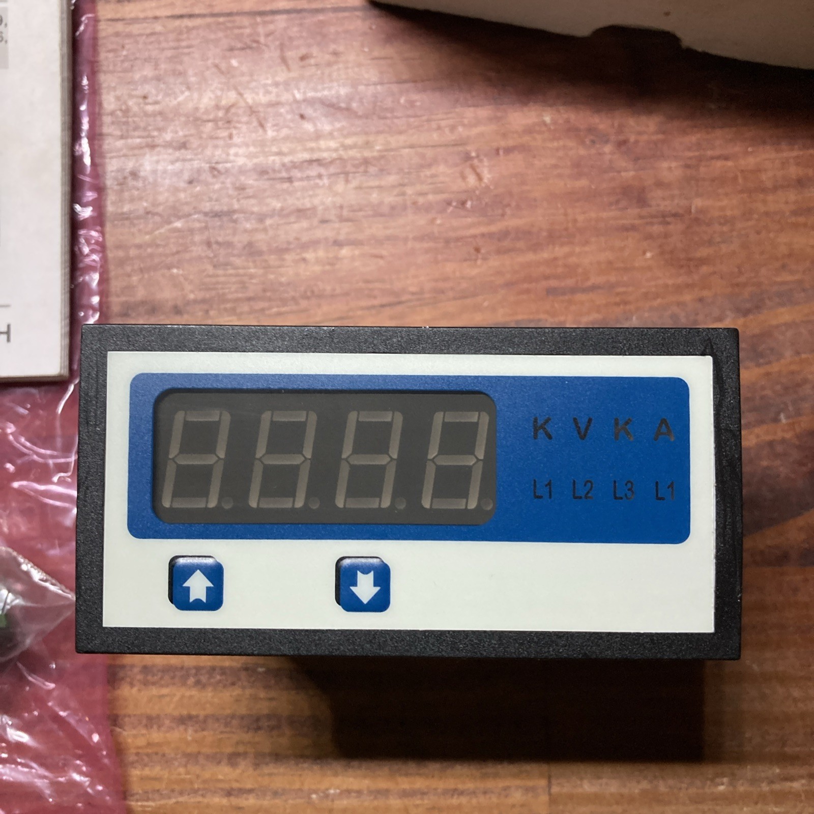 NIB RISH 1 Phase Programmable Digital Panel Meter 12G483 RISH DPM-PGDA