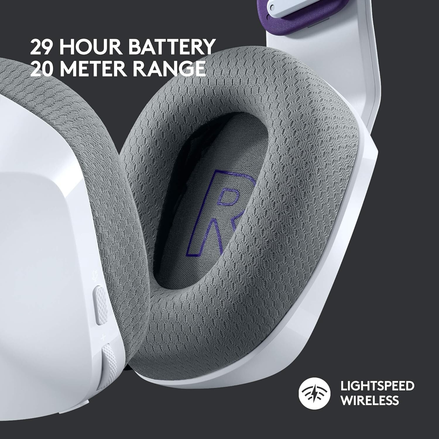 Logitech G733 LIGHTSPEED Wireless Gaming Headset LIGHTSYNC RGB White