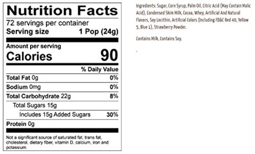 Tootsie Pops Giant Candy Bag - 72 Count, 3.5lbs
