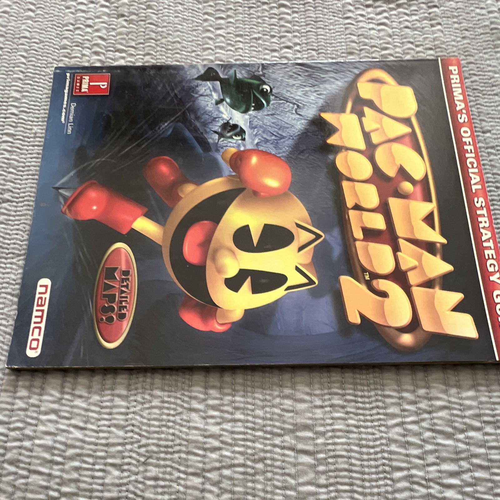 Prima Games Official Strategy Guide Pac-Man World 2 Detailed Maps Pac-Man 2002