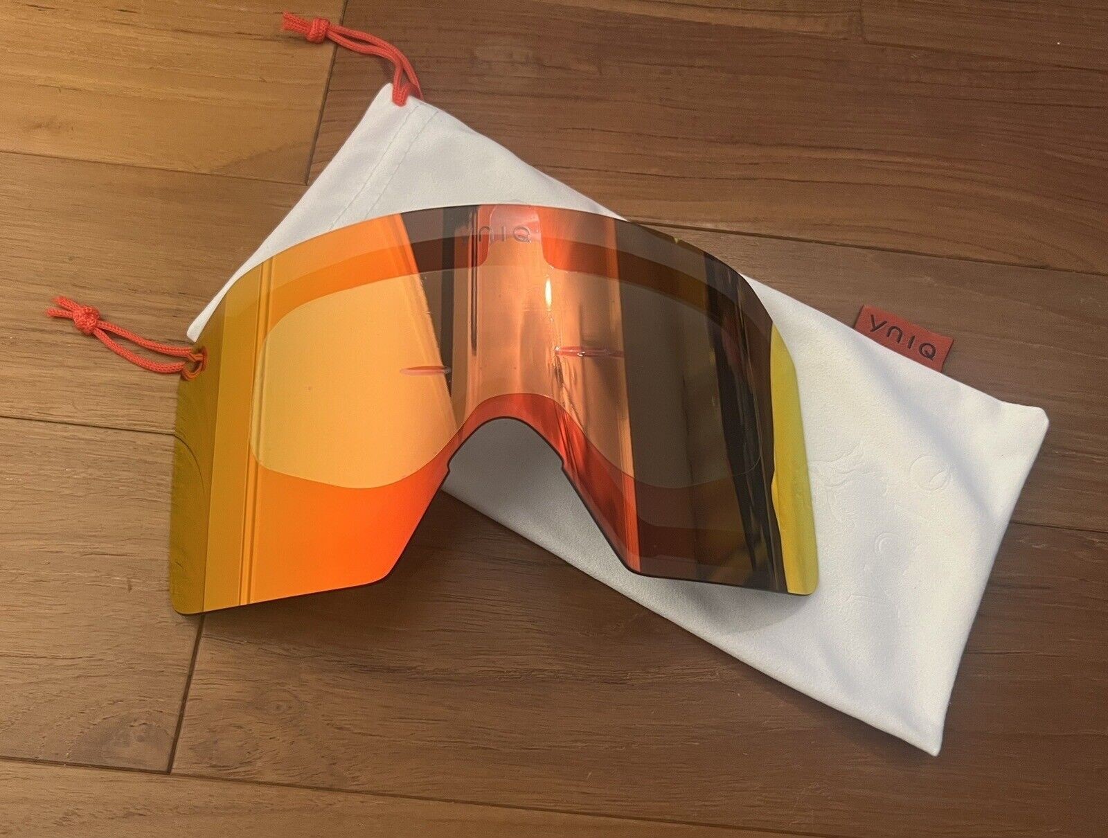 YNIQ Model Nine Mirrored Ski Goggles Lens Inferno (922)
