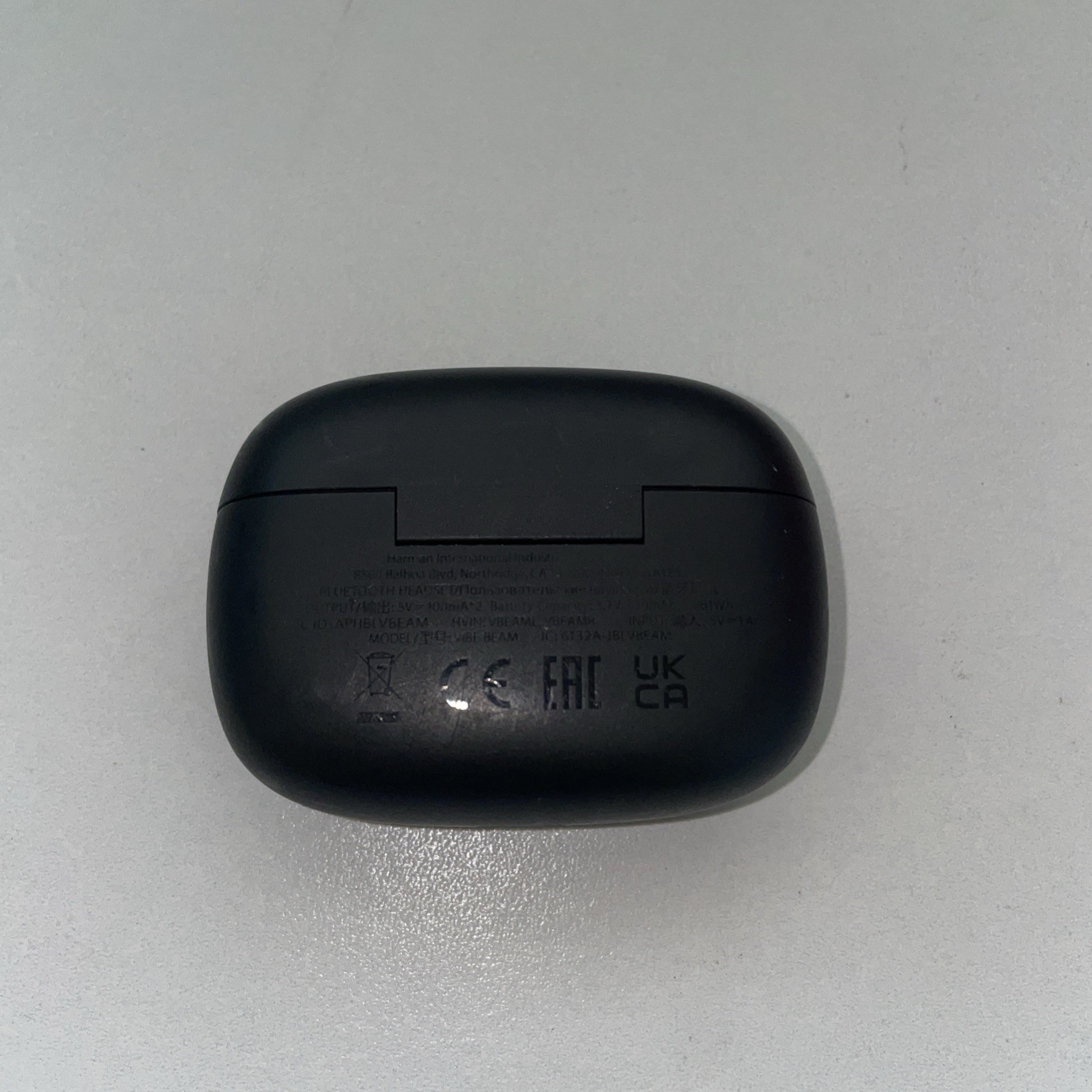 JBL Vibe Beam True Wireless Bluetooth Charging Case-Black