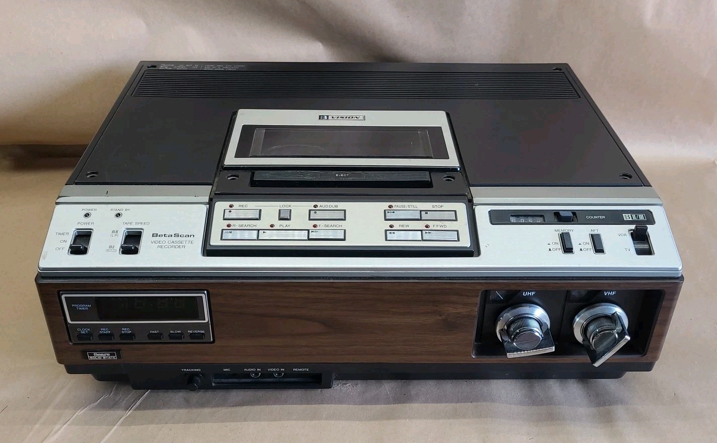 VINTAGE Betamax VCR - Sears 564.53060901 Betascan II/III For Parts/Repair *READ*