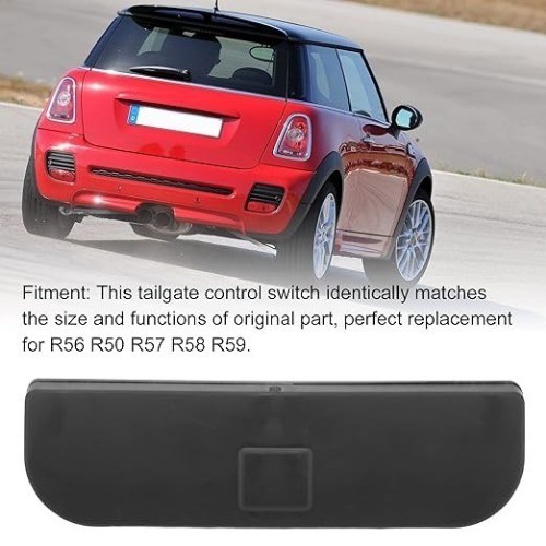 Tailgate Lock and Handle Switch Rubber Button Replacement for Mini Cooper R50 R5