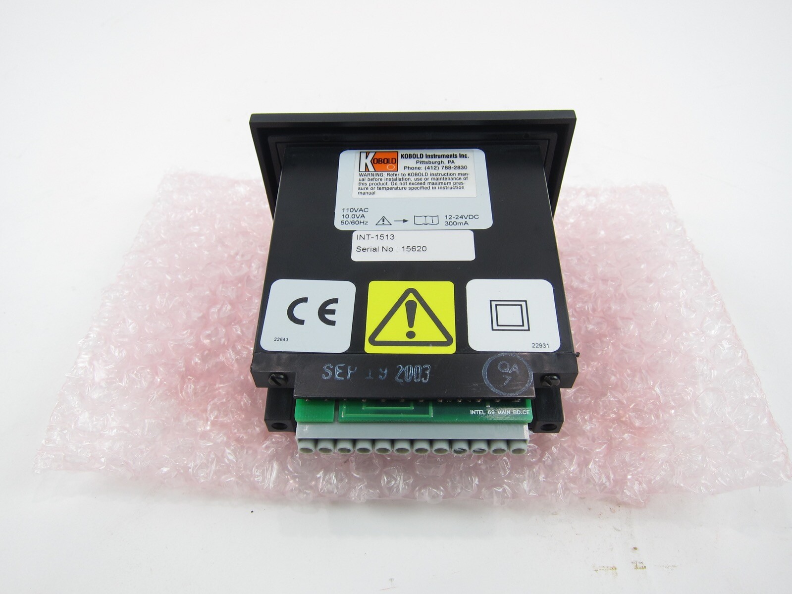 NEW Kobold INT-1513 Rate Meter Totalizer INT1513