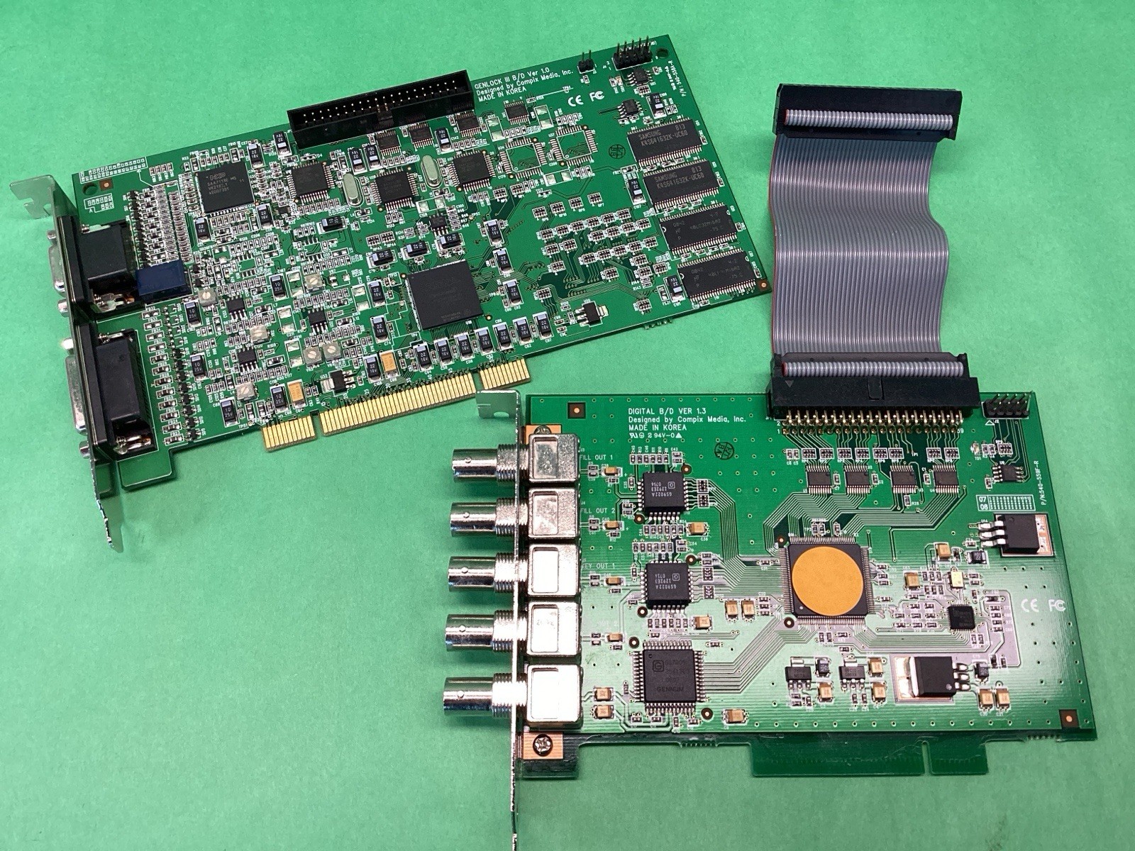 Compix GENLOCK III GENVGA3-1235T DIGITAL B/D VGA Character Generator ? UNTESTED