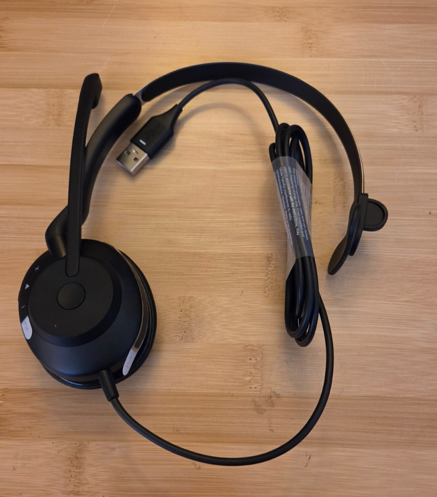 Jabra Evolve2 30 Mono Wired USB-A Headset with Microphone