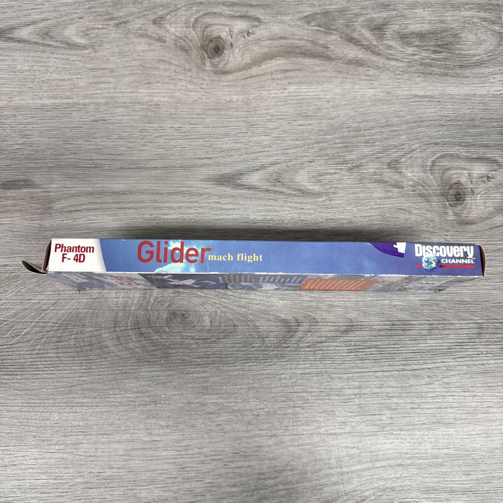 1999 Discovery Channel Tech Phantom F-4D Glider Mach Flight- New Open Box