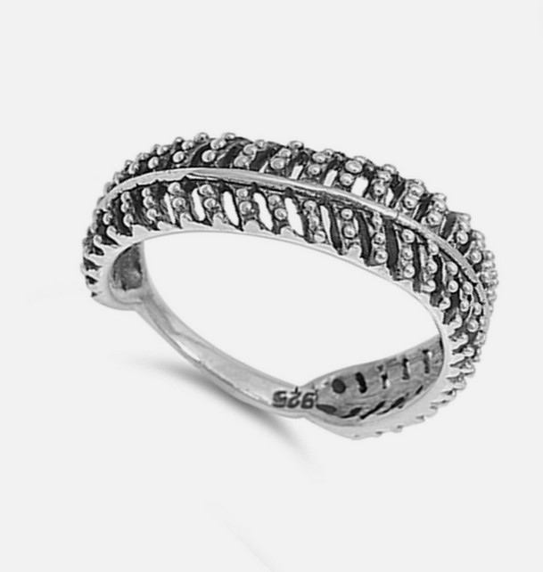 Centipede sterling silver toe ring