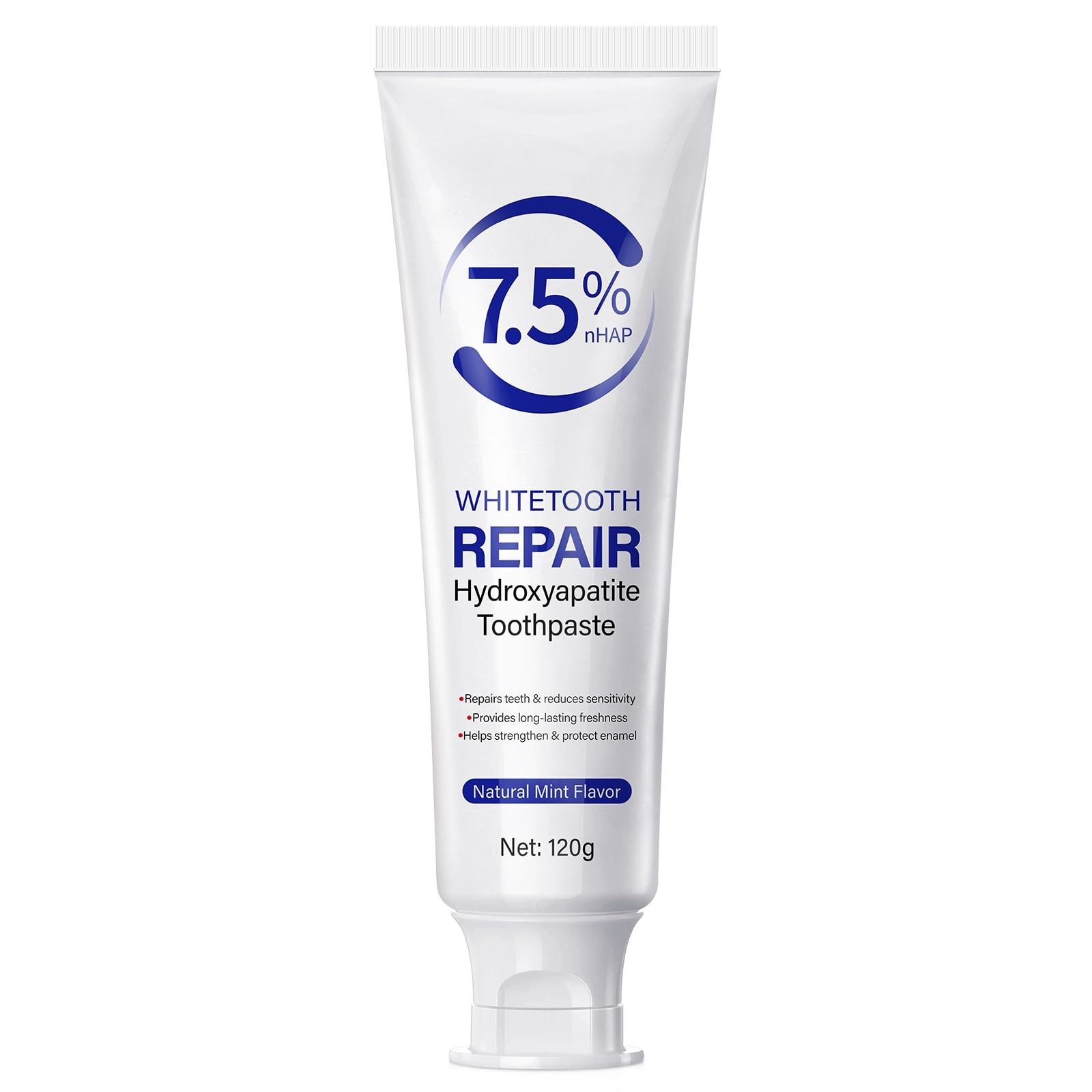 7.5% Hydroxyapatite Toothpastes for Enamel Protection 4.23 Ounce (Pack of 1)