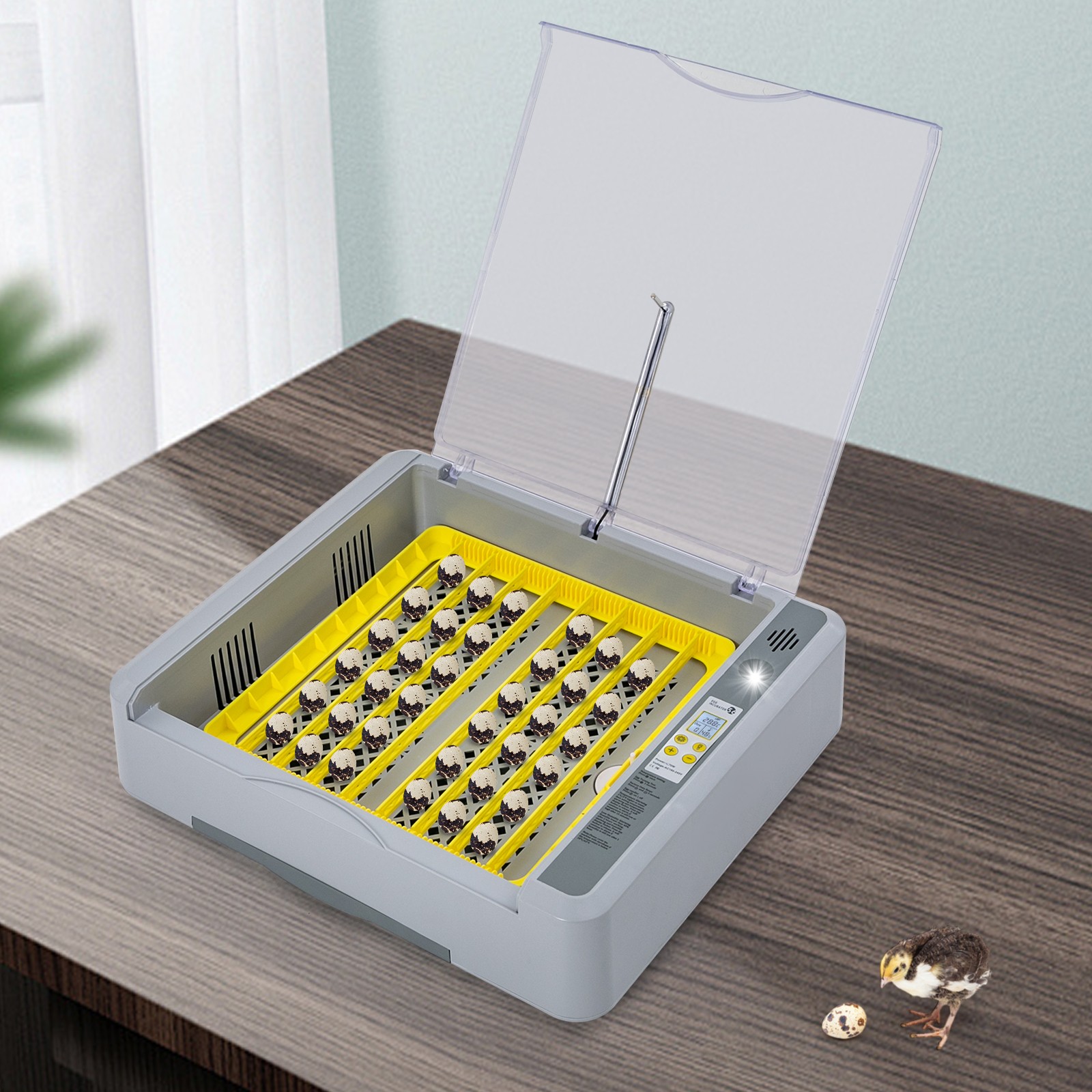 36 Eggs Incubator Digital Chicken Poultry Egg Hatcher Machine Egg Incubator