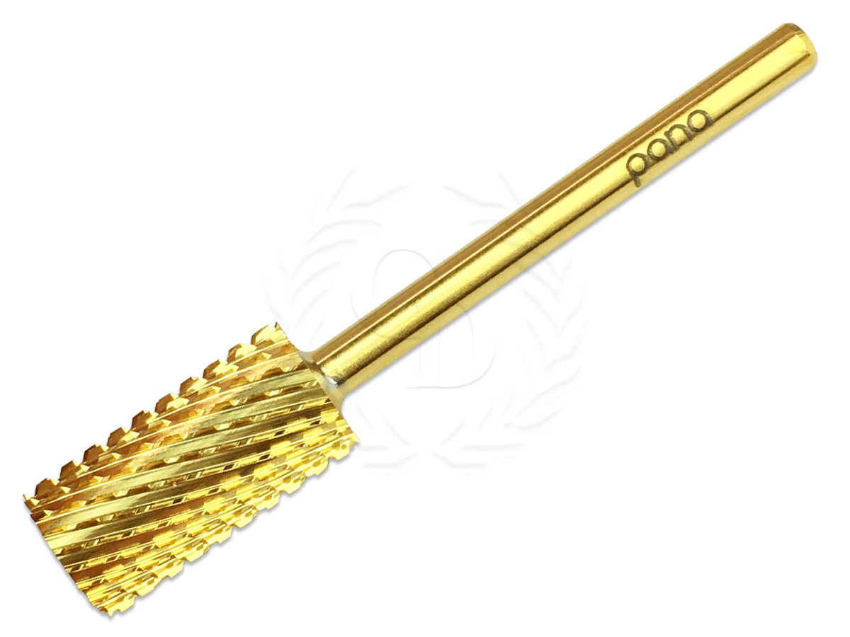 Professional US Made Gold Coated Large Barrel Carbide Bit Extra Coarse Grit
