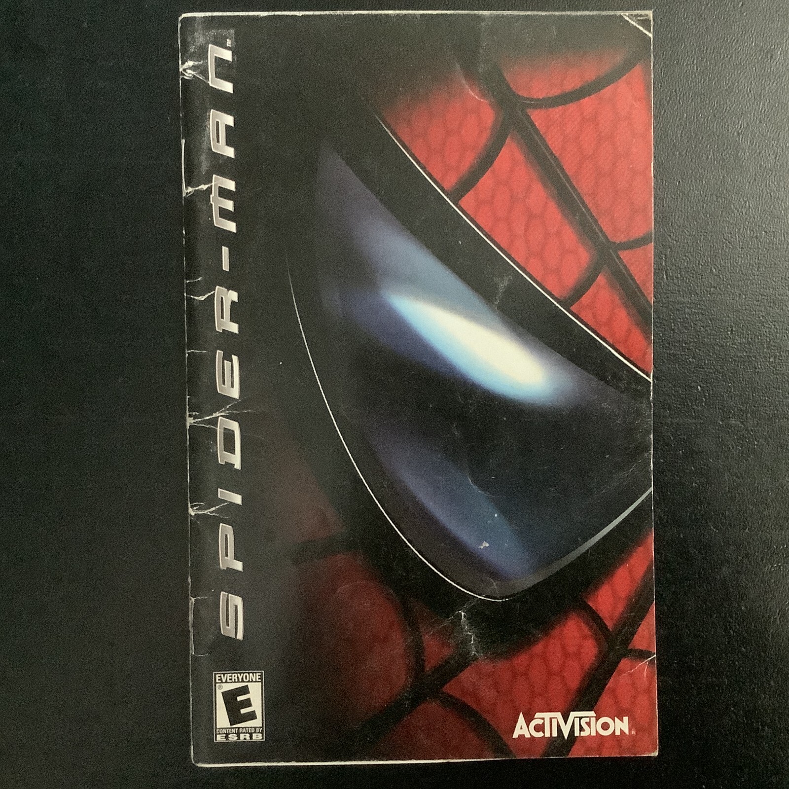 Spider-Man 1 PS2 PlayStation 2 Instruction Manual Only