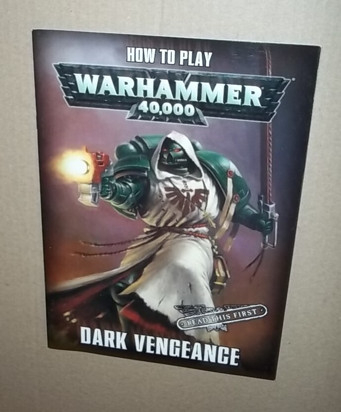 Warhammer 40k How To Play Dark Vengeance Read This First Book OOP