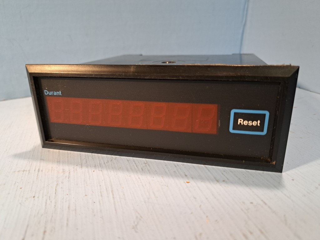 Durant Eaton 5881-0 / 58810-400 8 Digit Totalizing Counter - Tested & Working