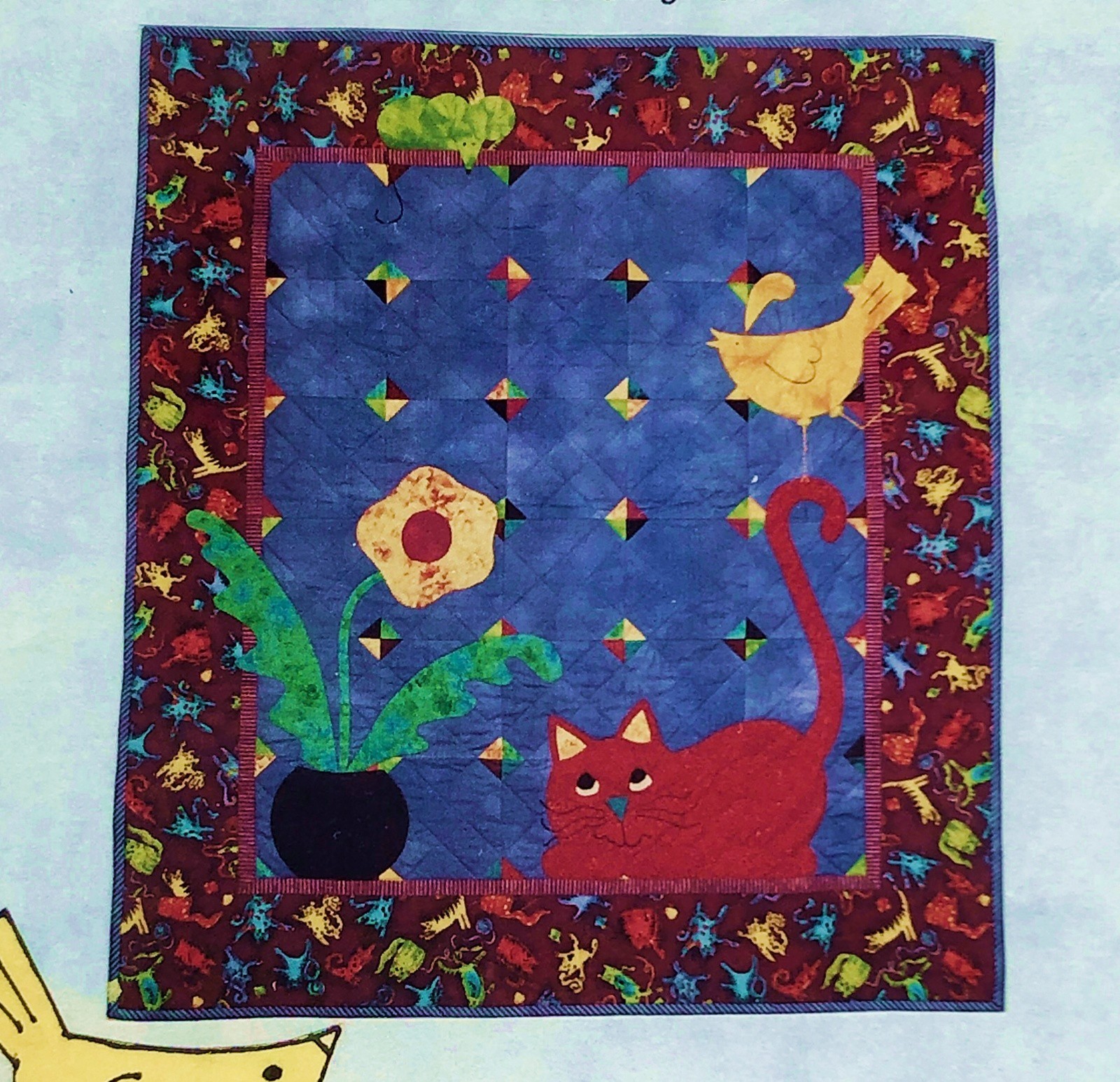 JUST PLAYIN Pieced Quilt Pattern 40x45