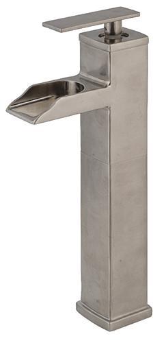 Belle Foret Schon BFL200SN Mainz Vessel Lavatory Faucet Satin Nickel #1