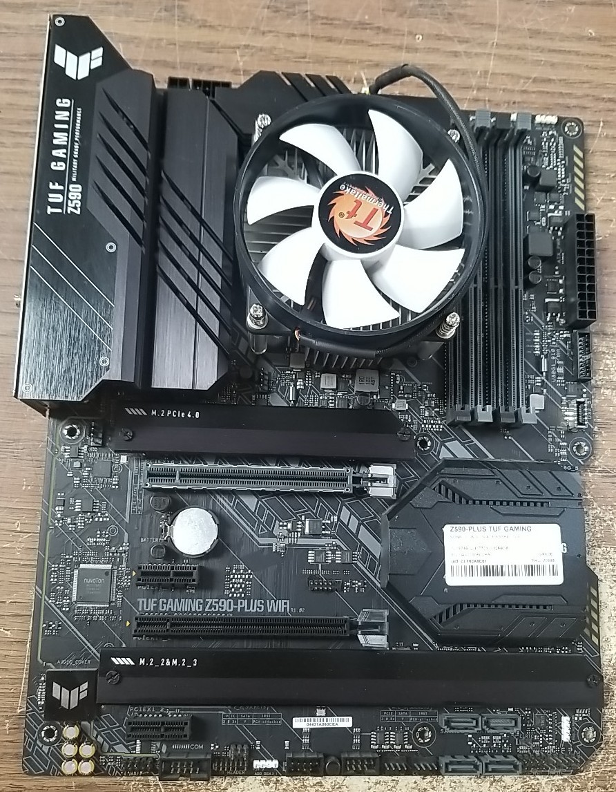 ASUS TUF Gaming Z590-Plus WiFi 6 LGA 1200 ATX Gaming Motherboard W/ Heat/FAN