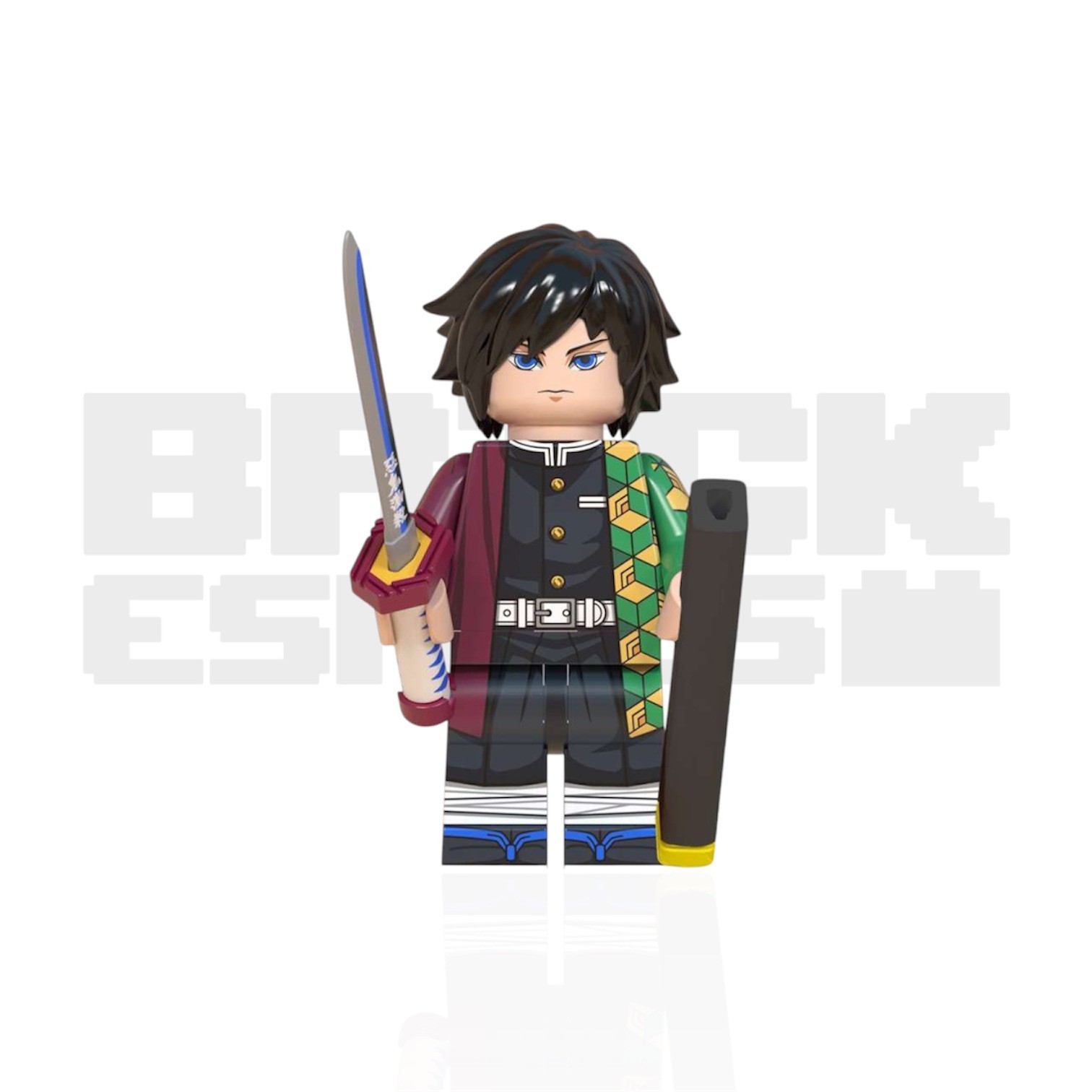 Giyu Tomioka Demon Slayer: Kimetsu no Yaiba Custom Minifigure