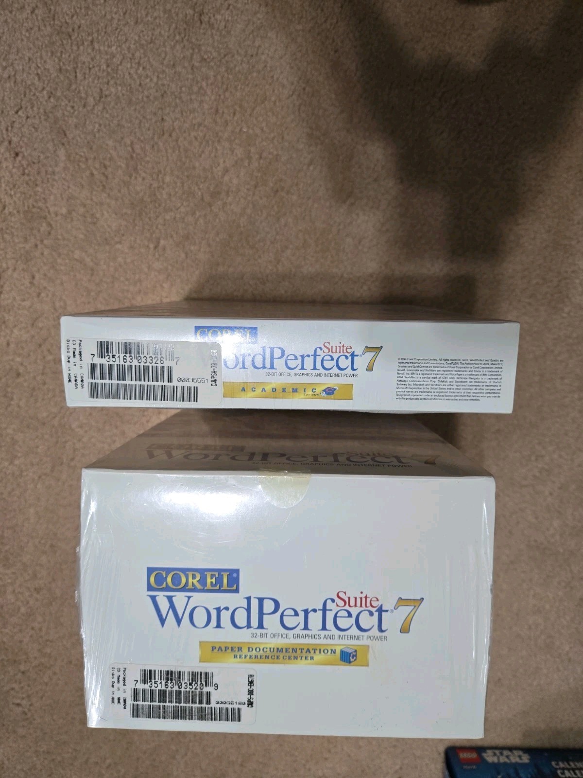 Word perfect suite 7 Corel New Sealed