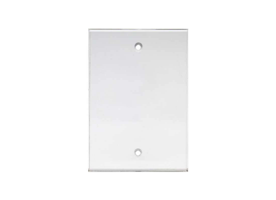 FHC AMP105 Clear Single Blank Acrylic Mirror Plate