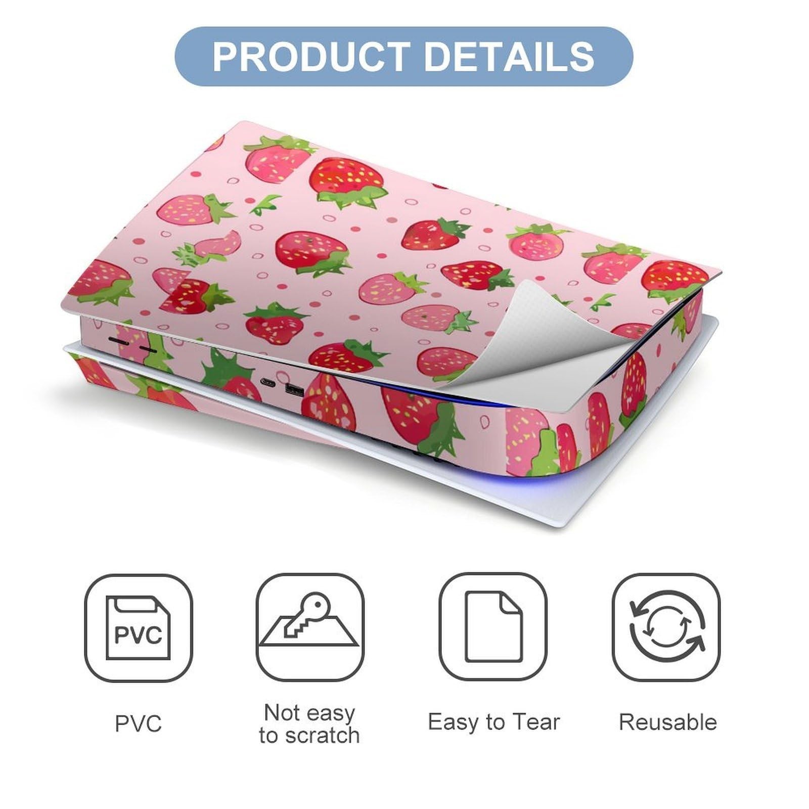 AoHanan Cute Strawberry 5 Skin Controller One size,